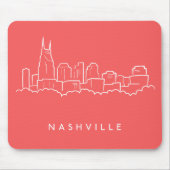 Nashville-Skyline Mousepad (Vorne)