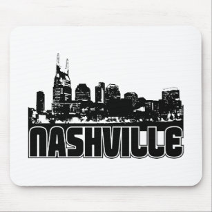 Nashville-Skyline Mousepad
