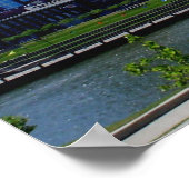 Nashville Skyline - Nashville, Tennessee Poster (Ecke)