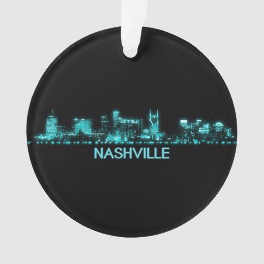 Nashville-Skyline Ornament (Vorderseite)