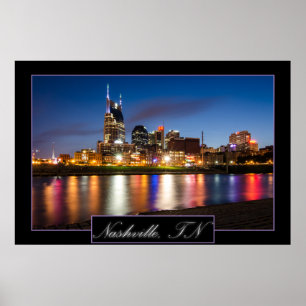 Nashville-Skyline-Plakat Poster