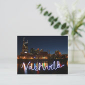 Nashville Skyline Postcard Postkarte (Stehend Vorderseite)