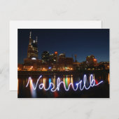 Nashville Skyline Postcard Postkarte (Vorne/Hinten)