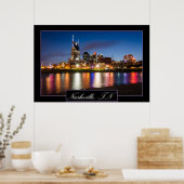 Nashville Skyline Poster (Küche)