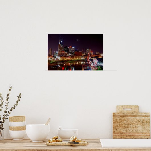 Nashville Skyline Poster (Küche)