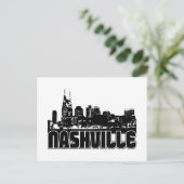 Nashville Skyline Postkarte (Stehend Vorderseite)