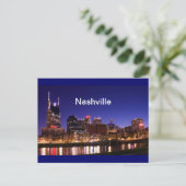 Nashville Skyline Postkarte (Stehend Vorderseite)