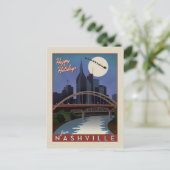 Nashville Skyline Postkarte (Stehend Vorderseite)