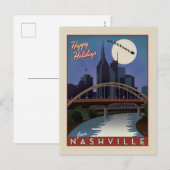 Nashville Skyline Postkarte (Vorne/Hinten)