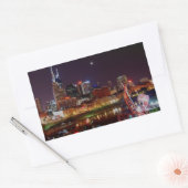Nashville Skyline Rechteckiger Aufkleber (Umschlag)