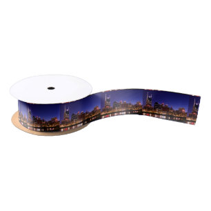 Nashville-Skyline Satinband
