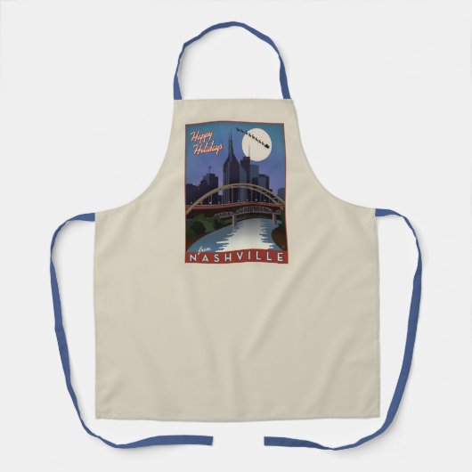 Nashville Skyline Schürze (Vorderseite)