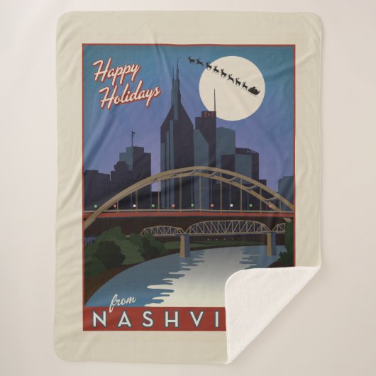 Nashville Skyline Sherpadecke (Vorderseite)