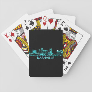 Nashville-Skyline Spielkarten