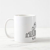 Nashville Skyline - Stadtbild Kaffeetasse (Links)
