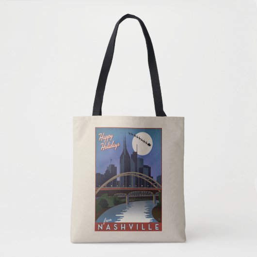 Nashville Skyline Tasche (Vorderseite)
