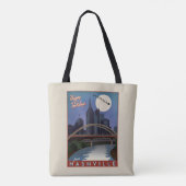 Nashville Skyline Tasche (Rückseite)