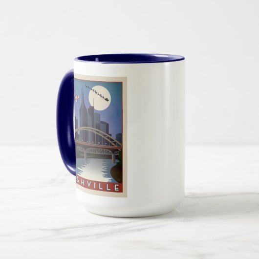 Nashville Skyline Tasse (Vorderseite Links)