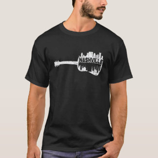 Nashville Skyline Tennessee Country-Musik Gitarre T-Shirt