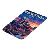 Nashville Skyline USA Magnet (Linke Seite)