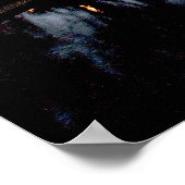 Nashville, Skyline von Tennessee Poster (Ecke)