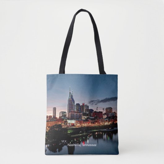 Nashville, Skyline von Tennessee Tasche (Vorderseite)