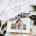 Nashville Skyline Wedding Save the Date Card Einladung<br><div class="desc">Die Skyline Collection ist ein atemberaubendes Sortiment an sorgfältig gezeichneten Stadtskylines,  die das Wesen der ikonischen Stadtlandschaften erfassen. Diese Kollektion,  die sich perfekt für Großveranstaltungen oder Hochzeiten in Urlaubsort gleichermaßen eignet,  verkörpert den zeitlosen Charme der Stadt und bringt eine elegante Touch zu Ihrem ganz besonderen Tag.</div>