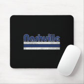 Nashville Soccer Vintage City Mousepad (Mit Mouse)
