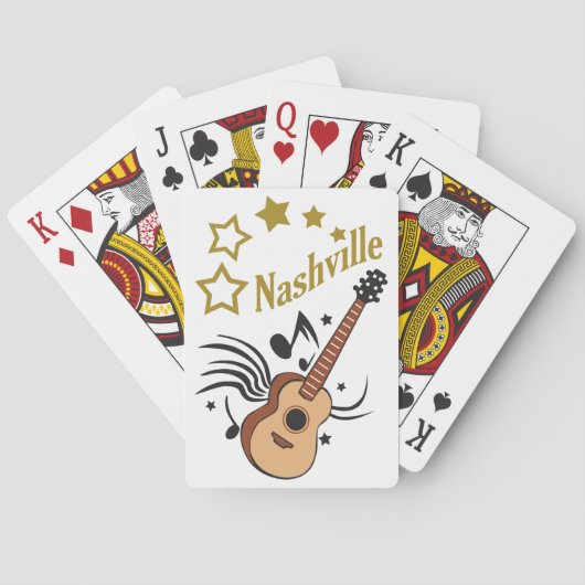 Nashville Spielkarten (Rückseite)