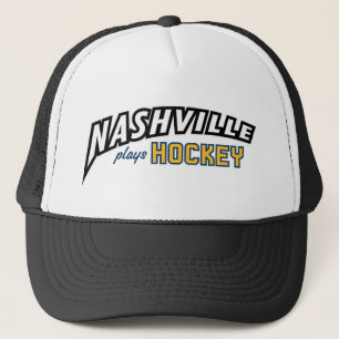 Nashville spielt Hockey-schwarzen Truckerkappe
