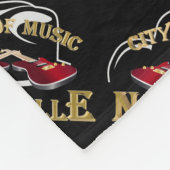 Nashville. Stadt der Musik Fleecedecke (Ecke)