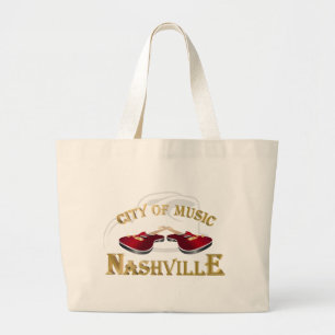 Nashville. Stadt der Musik Jumbo Stoffbeutel