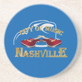 Nashville. Stadt der Musik Sandstein Untersetzer (Vorne)