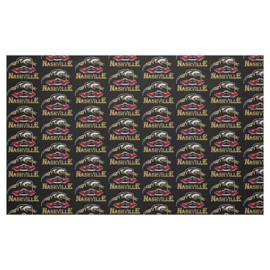 Nashville. Stadt der Musik Stoff (Fat Quarter (45,7 x 55,9 cm))