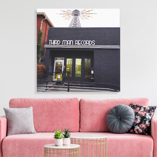 Nashville-Straßenfoyografie Leinwanddruck (Insitu (Wohnzimmer))