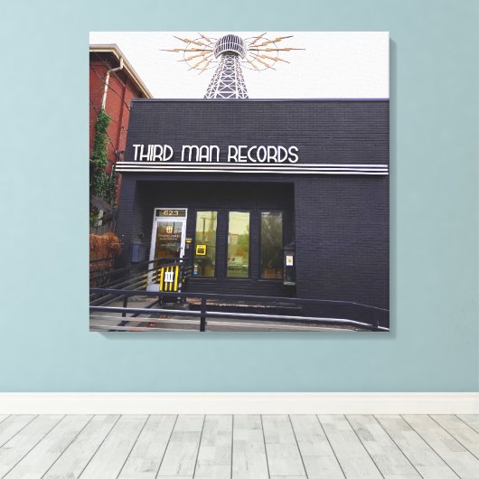 Nashville-Straßenfoyografie Leinwanddruck (Insitu (Holzboden))