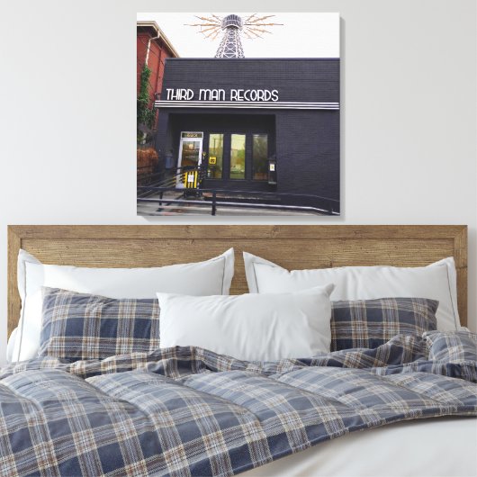 Nashville-Straßenfoyografie Leinwanddruck (Insitu (Schlafzimmer))