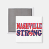 Nashville-Strong-Music-Note Magnet (Vorderseite/Rückseite)
