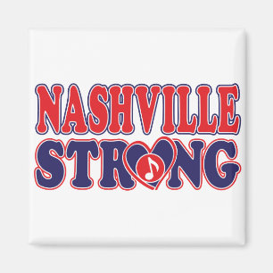 Nashville-Strong-Music-Note Magnet