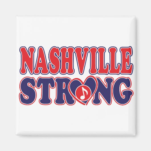 Nashville-Strong-Music-Note Magnet (Vorne)