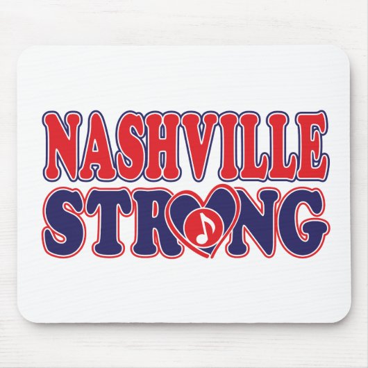 Nashville-Strong-Music-Note Mousepad (Vorne)
