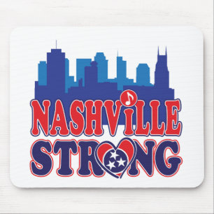 Nashville-Strong-Skyline-and-Music-Note Mousepad