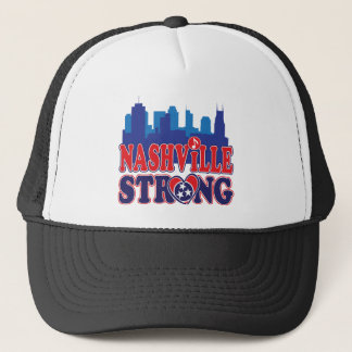 Nashville-Strong-Skyline-and-Music-Note Truckerkappe