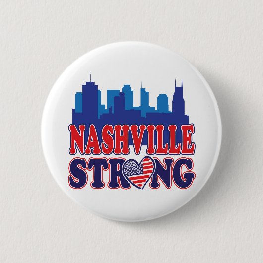 Nashville-Strong-USA-Heart Button (Vorderseite)
