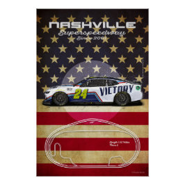 Nashville Superspeedway Poster