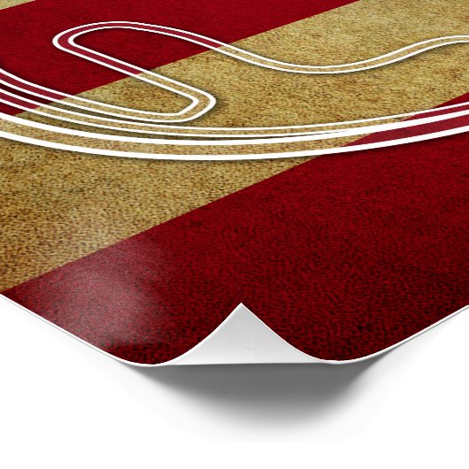 Nashville Superspeedway Poster (Ecke)