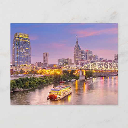 Nashville, Tennesee Postcard Feiertagspostkarte (Vorderseite)