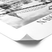 Nashville Tennessee Arch Foto Print Poster (Ecke)