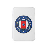 Nashville Tennessee Badematte (Vorderseite Vertikal)