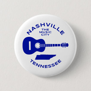 Nashville Tennessee Button